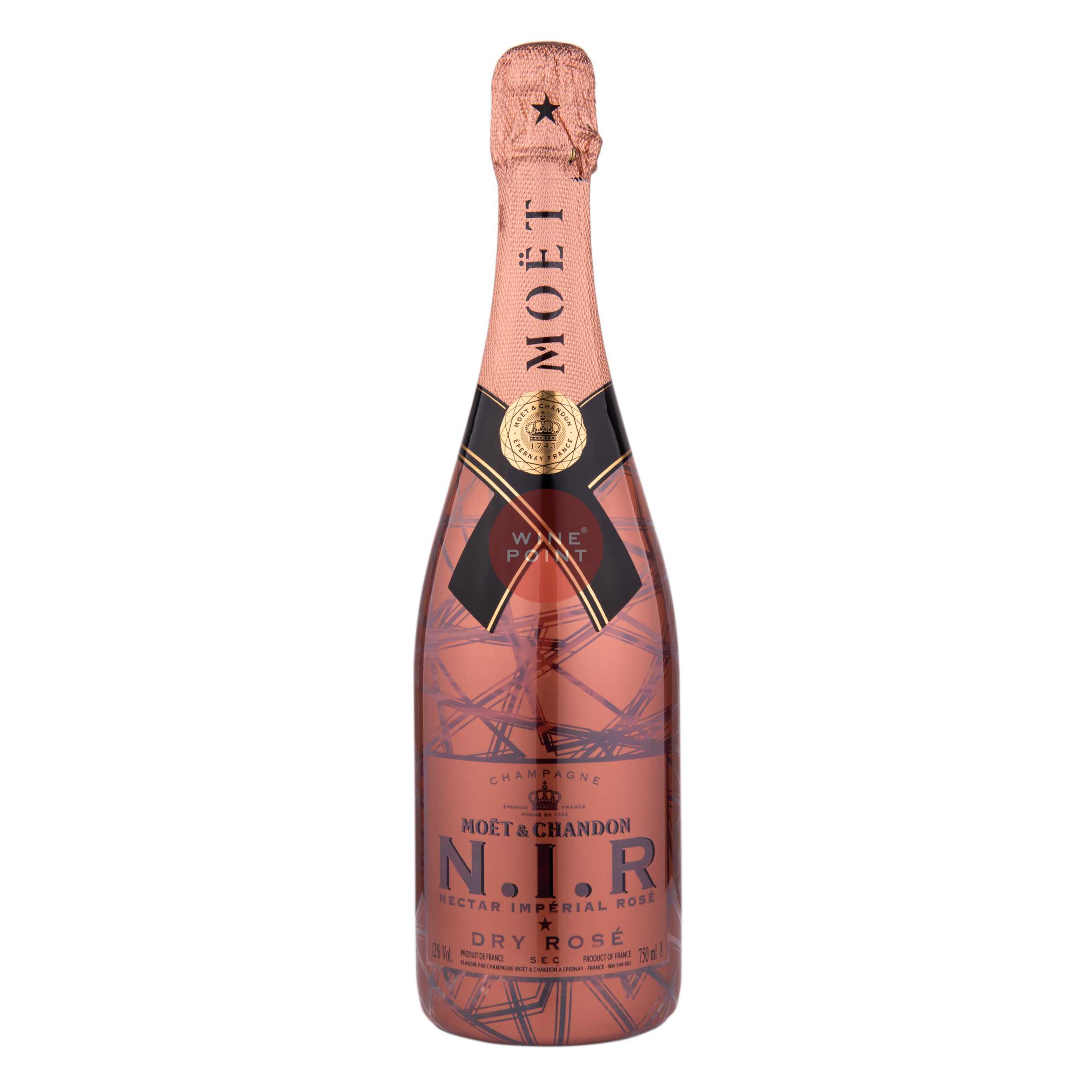 Nectar Impérial Rosé NIR (Neon) - 750 mL champagne moet & chandon